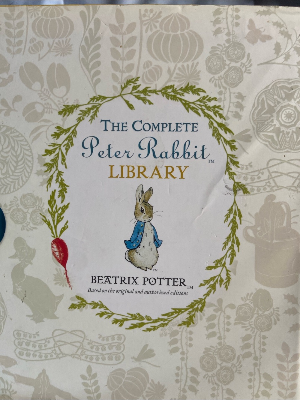 Peter Rabbit Beatrix Potter Box Set Of Hard Cover Children’s Books~Volumes 1-22